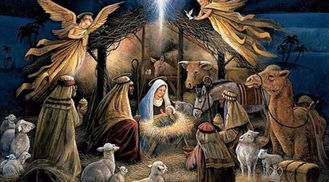 Christmas: Jesus Christ came home.